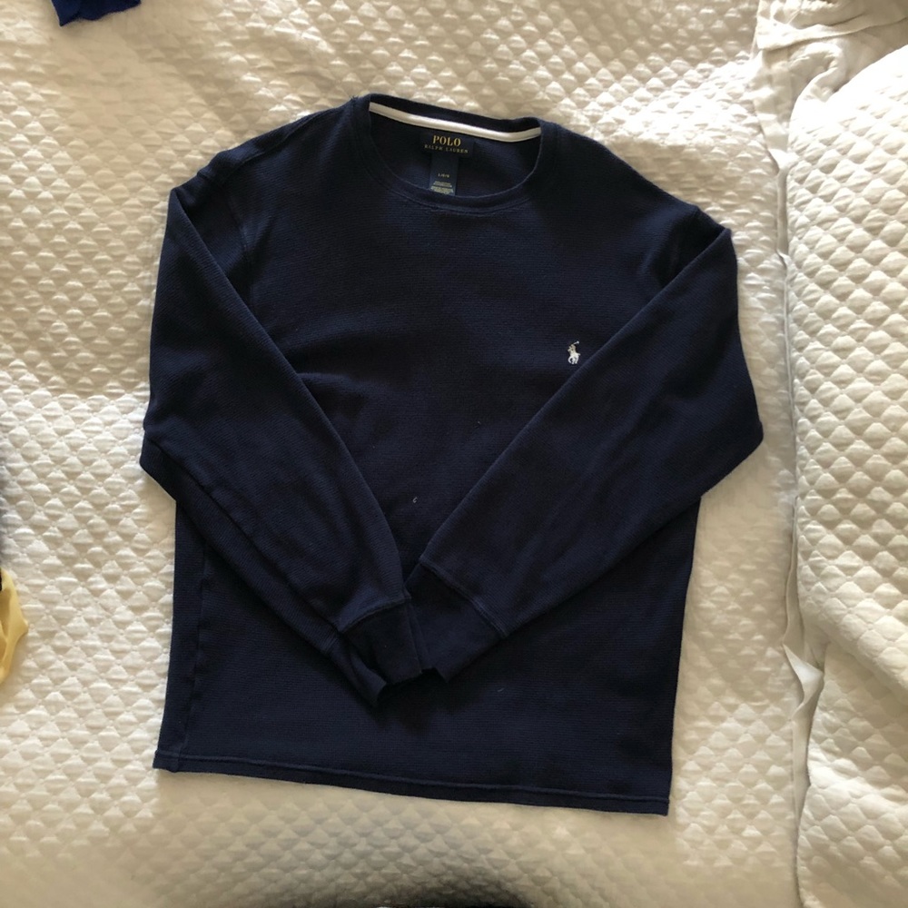 Ralph Lauren waffle knit sweater